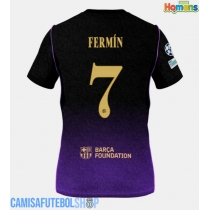 Camisa de time de futebol Barcelona Fermin Lopez #7 Replicas 2º Equipamento 2026-27 Manga Curta